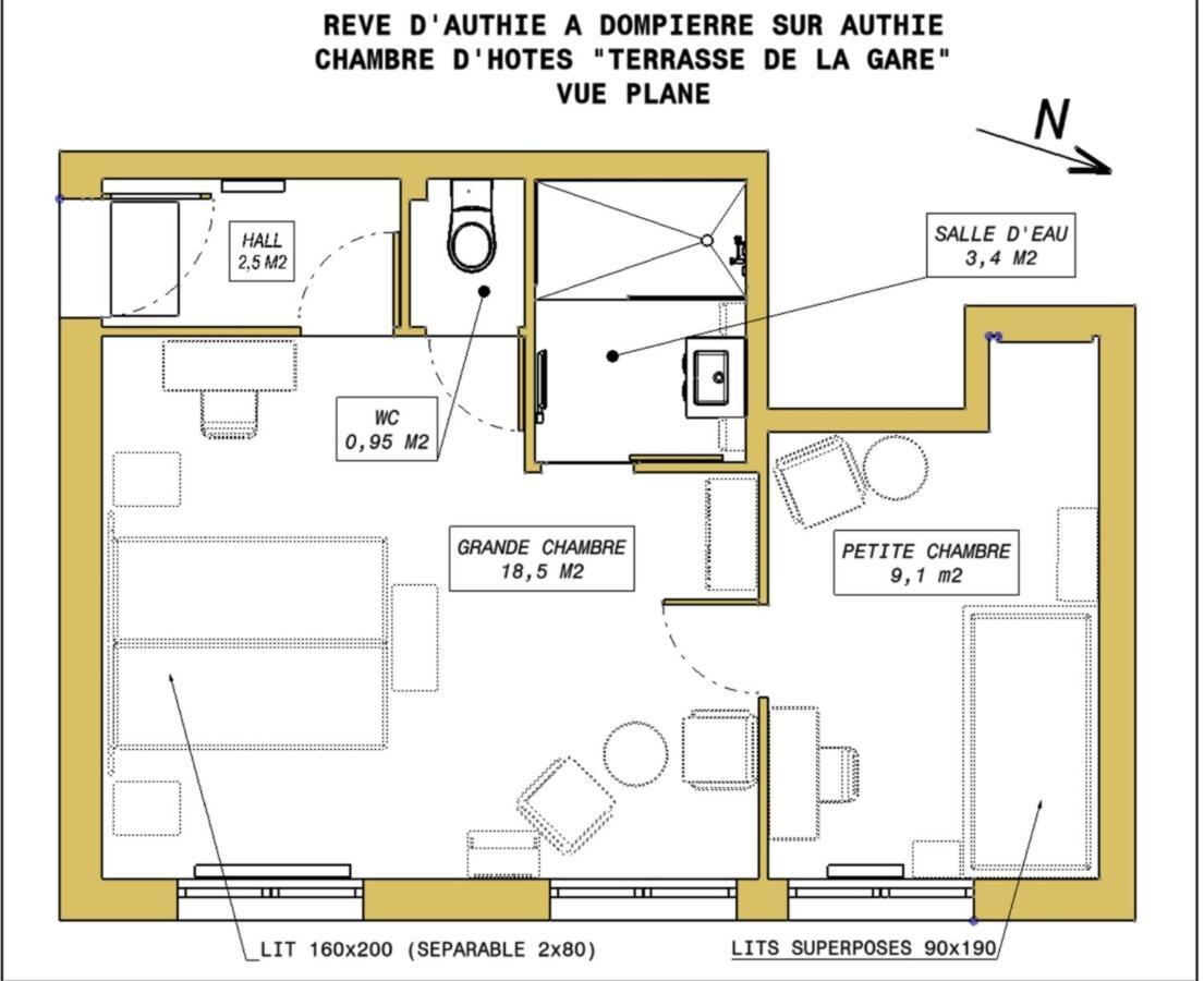 Reve D'Authie Bed & Breakfast Dompierre-sur-Authie Dış mekan fotoğraf